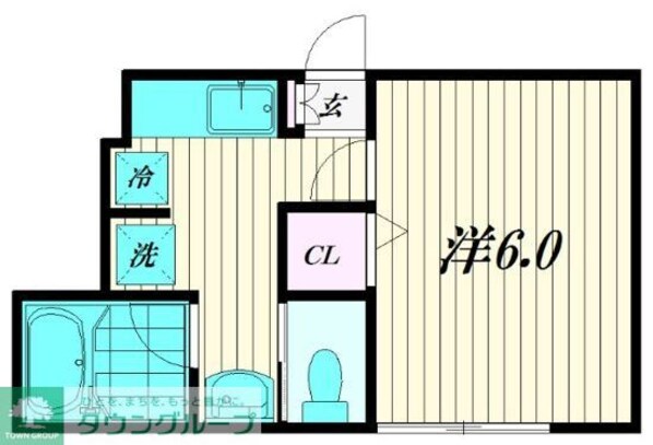 ギャラリーハウスの物件間取画像